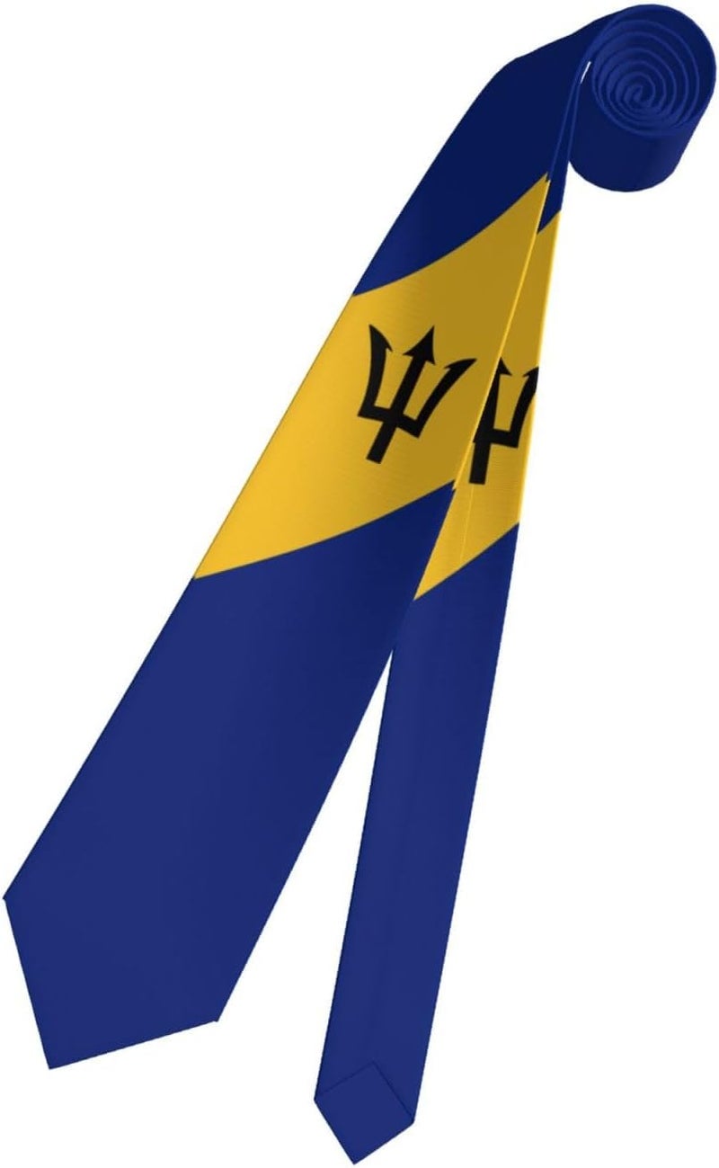 AKMCBSH National Flags Tie Comfortable Soft Novelty Necktie Unisex for Weddings Party Birthday Gift - Image 2